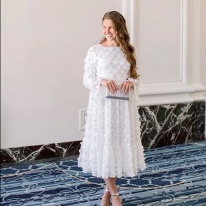 Dainty Jewells White Pedal Dress